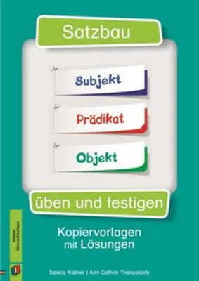 Produktbild von Satzbau üben und festigen