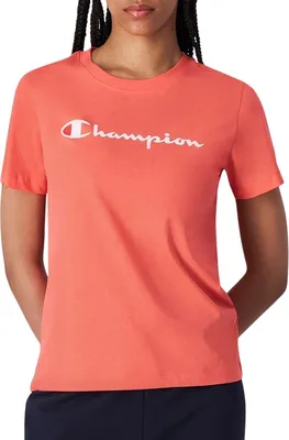 Produktbild von Champion Big Logo Jersey Shirt Damen