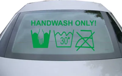 Produktbild von Indigos UG - Aufkleber Heckscheibe & Motorklappe DE6021 - grün - 600x285 mm - handwash only! - Auto Scheiben Fenster Heckklappe Tuning Racing JDM - Die cut