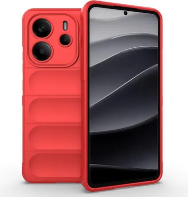 Produktbild von Xiaomi Redmi Note 14 4G Hülle - Coverup Hands-On Rugged Back Cover - Rot