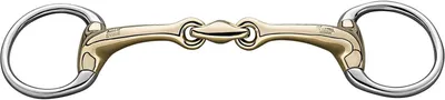 Produktbild von Sprenger Dynamic RS Unterlegtrense Olivenkopf doppelt gebrochen 14mm
