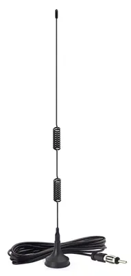 Auto-Antenne FM/AM, Magnetfuß, 3 m Kabel, DIN-Stecker