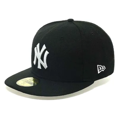 Produktbild von New Era 59 Fifty New York Yankees Black / White 7