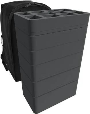 Image de Sac à dos pour Adeptus Custodes avec compartiments en mousse parfaitement ajustés