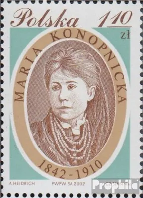 Produktbild von Briefmarken Polen 2002 Mi 3974 (kompl.Ausg.) postfrisch Konopnicka