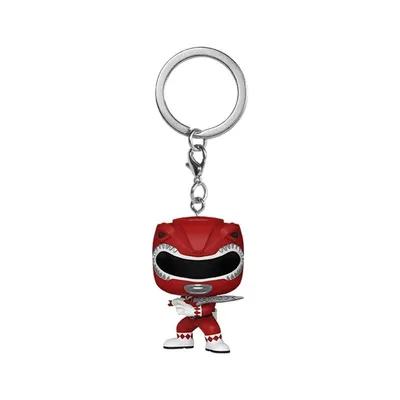 Immagine prodotto di Funko Pop! Kluczowy brelok Power Rangers - Czerwony Ranger, 30. rocznica