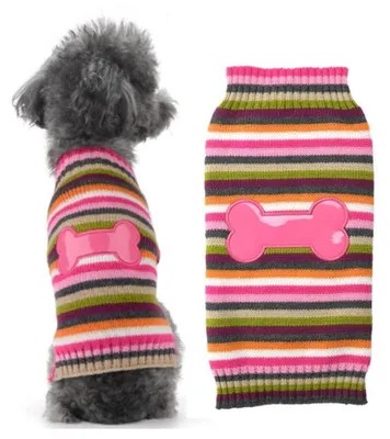 Produktbild von Hundepullover Warm für kleine und mittelgroße Hunde XXL Rosa