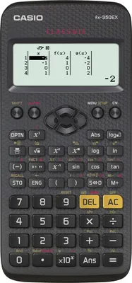 Obrázek produktu pro Casio Classwiz FX-350EX, Kapsa, Vědecká kalkulačka, 16 číslice/číslic, Baterie, Černá