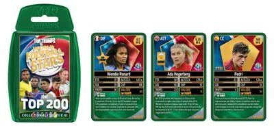 Image de Top Trumps : Les plus grandes stars du football mondial, jeu de cartes Top 200, numéro 3. Jouez avec Erling