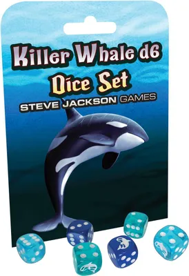 Immagine prodotto di Set di dadi D6 "Orca"