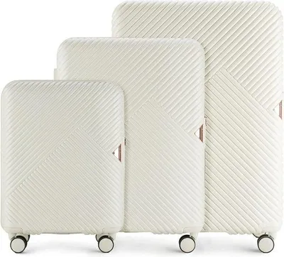 Produktbild von Famanu Koffer Slimes Design für müheloses Reisen - Vier Doppelrollen, TSA-Verschluss, verstellbare Packriemen
