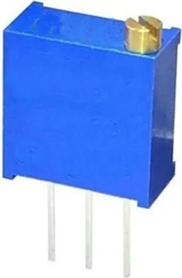 Produktbild von T93YA105KT20 Vishay 1M Ohms 0,5W, 1/2W Trimmpotentiometer #740283