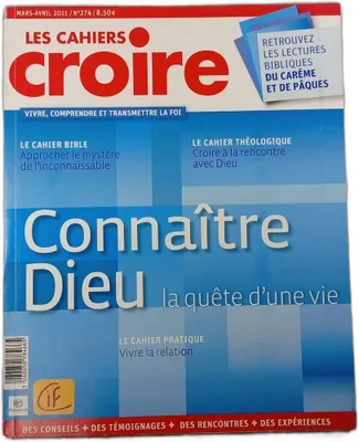 Image de Les Cahiers croire n°274