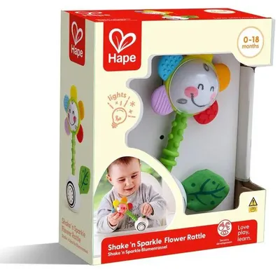 Zdjęcie produktu dla Hape E0133, Chłopak, dziewczyna, 0 mies., Wymagane baterie, Oświetlenie, Wielobarwny