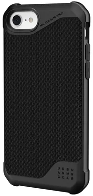 Obrázok produktu pre Apple iPhone 6,Apple iPhone 6s,Apple iPhone 7,Apple iPhone 8,Apple iPhone SE 2020,Apple iPhone SE 2022 Puzdro - Siliknov - Zadn kryt UAG,Mkk puzdro - ierne