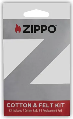 Produktbild von Zippo Ersatz Watte und Filz für Einsatz 2025 (60007449)