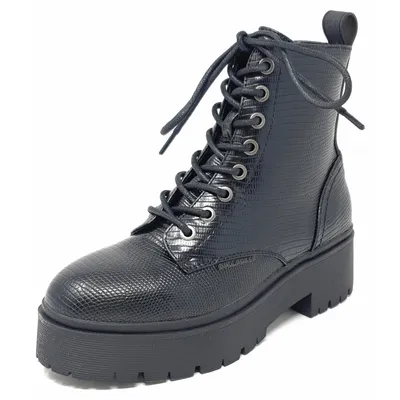 Produktbild von Bullboxer Bullboxer Damen Schnürstiefelette in Schwarz, Größe 36