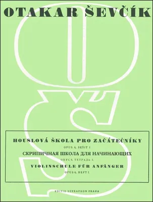 Produktbild von Otakar Ševčík Houslová škola pro začátečníky op. 6 Sešit 1 Noten