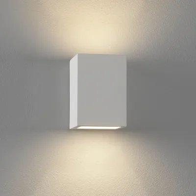 Produktbild von Gipswandleuchte 1x33W G9 Up&Down Gipsleuchte Gipslampen Wandlampe