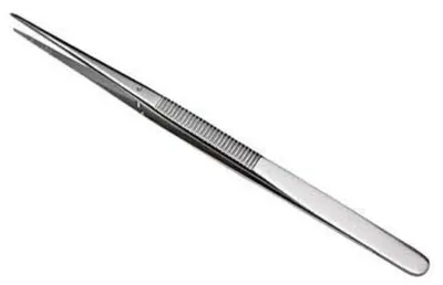 Obrázok produktu pre Pinzeta Dönges s vodiacim kolíkom, rovná, špicatá, dĺžka 155 mm