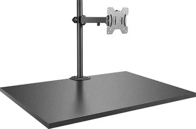 Produktbild von Lindy 40657, Klemme, 8 kg, 43,2 cm (17"), 71,1 cm (28"), 100 x 100 mm, Schwarz