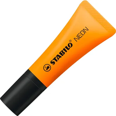 Image de STABILO NEON marqueur 1 pièce(s) Pointe biseautée Orange