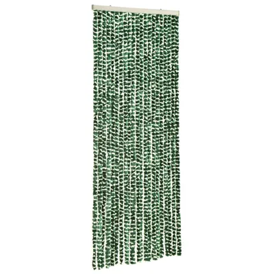 Produktbild von Fliegenvorhang Grün und Weiß 100x230 cm Chenille