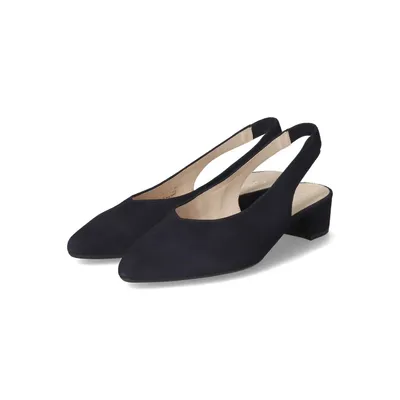 Produktbild von Gabor Damen Slingpumps/ Pumps Blau Rauleder Größe: 51/2