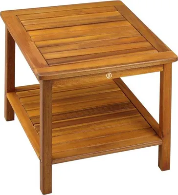 Zdjęcie produktu dla Drewniany stolik ogrodowy, 120 cm, biały