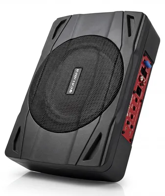Produktbild von Caliber Auto-Subwoofer mit Verstärker - 100 Watt RMS - 500 Watt Spitzenleistung - RCA - 8-Zoll-Tieftöner (BC120US)