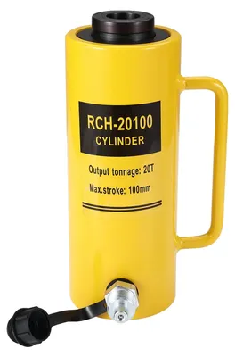 Image de Cric hydraulique, charge maximale 20 t, hauteur repliée 150 mm, hauteur déployée 300 mm, type de piston à simple effet, poids 10 kg