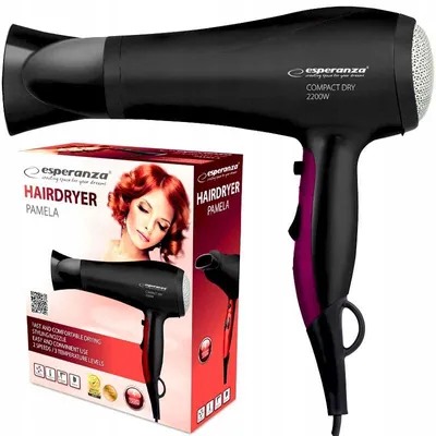 Produktbild von Professioneller Haartrockner 2200 W 3 Modi, Kaltluft und Konzentrator Esperanza
