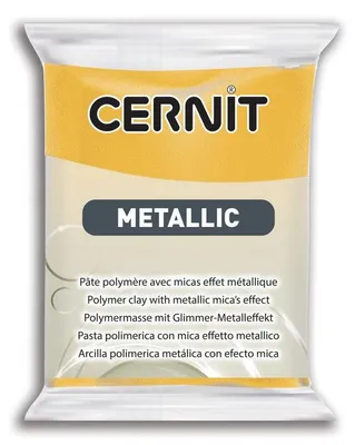 Obrázek produktu pro Polymer CERNIT METALLIC 56 g - Žlutá