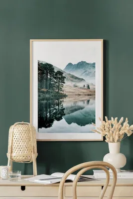 Image de Wallity, Tekhamcerceve91, Tableau décoratif encadré, Multicolore, 100 % BOIS MASSIF , 33 x 48 x 2 cm