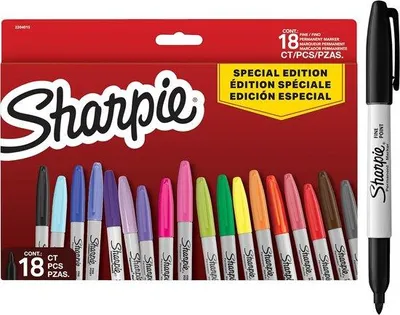 Produktbild von Famanu Permanentmarker Set 18 Farben - Limited Edition für kreative Projekte