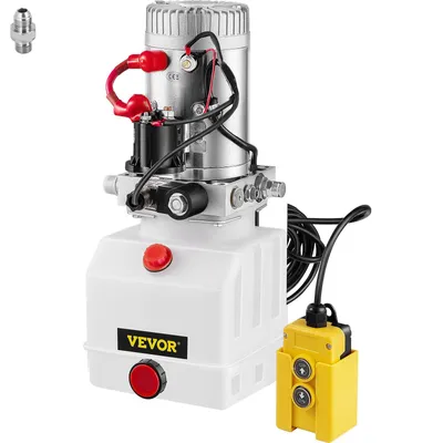 Obrázek produktu pro VEVOR 4 kvartové jednočinné hydraulické čerpadlo sklápěcí přívěs zvedací jeřáb na dálkové ovládání
