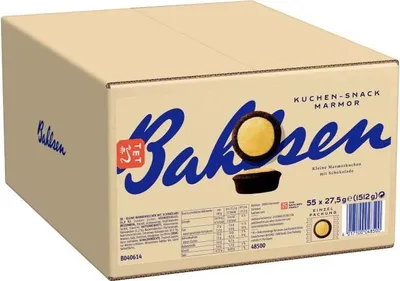 Produktbild von Bahlsen Kuchen-Snack Marmor 55er