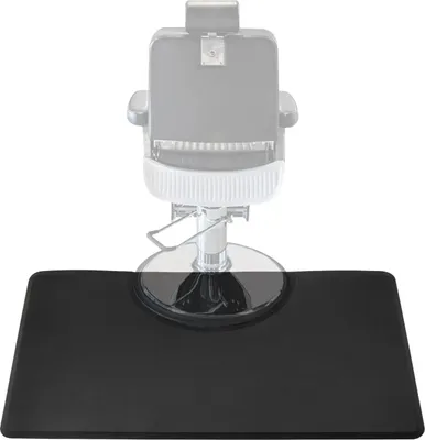 Zdjęcie produktu dla Mata podłogowa do salonu, ergonomiczna konstrukcja, wodoodporna, antypoślizgowa, czarna