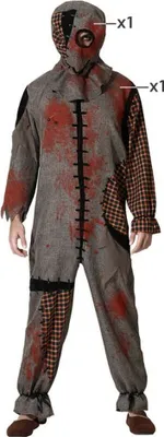 Immagine prodotto di Travestimento per bambola voodoo adulto marrone XL - XL