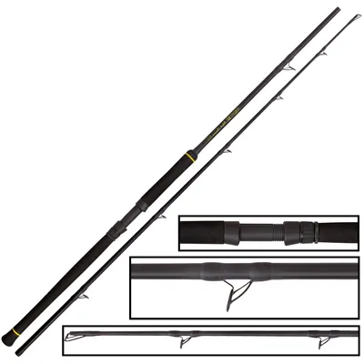 Produktbild von Black Cat Black Passion Boat 2,40m 600g - Wallerrute Bootsangeln