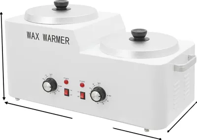 Produktbild von Wachsschmelzer, effizientes Heizelement, einstellbare Temperaturregelung, WEISS