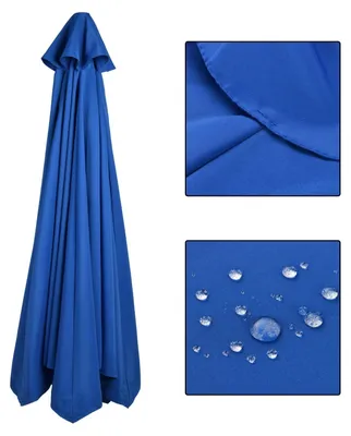 Image de Omgoods - Tissu de remplacement pour parasol, idéal pour le jardin et la terrasse