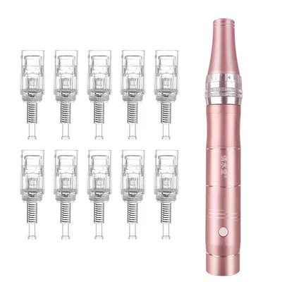Produktbild von Mikrodermabrasionsgerät,5 Gang VerstellungElektrisches Mikronadel,Mesotherapie Mesotherapie Nadel für Gesicht