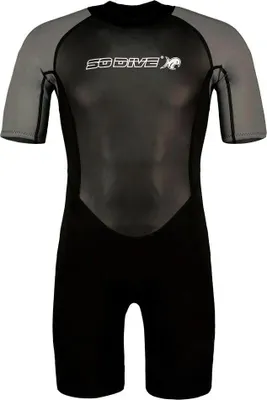 Produktbild von So Dive Lagoon Silver Shorty Grau 2XL Herren Grau 2XL