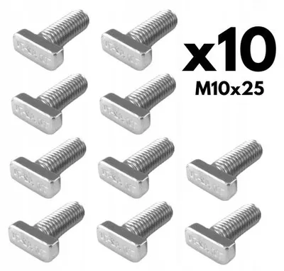 Produktbild von Hammerkopfschraube M10x25 Edelstahl für PV - 10 Stück