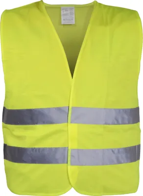 Obrázok produktu pre Reflexná vesta XXL (žltá, 130g)