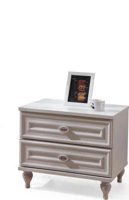 Image de Table de chevet, table d'appoint, console, tables, meubles, bois, blanc