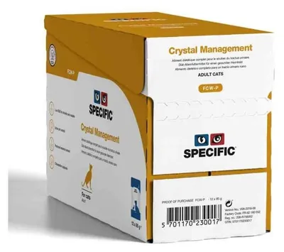 Productafbeelding van Zakje kattenvoer FCW-P CRYSTAL MANAGEMENT - SPECIFIC