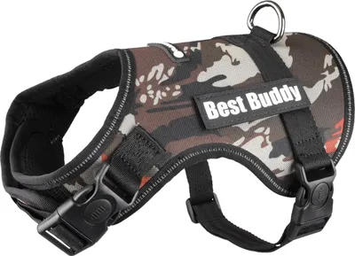 Produktbild von Flamingo Geschirr Best Buddy Uranus Jungle camouflage, Größe: L