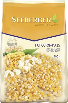 Produktbild von SEEBERGER Popcorn-Mais Körner 500,0 g